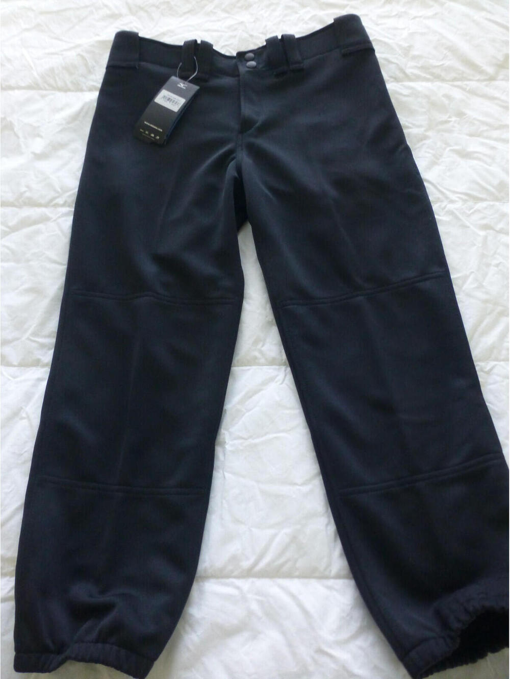 New Mizuno Women's Fastpitch Baseball Softball Pants Performance Padded Black K2